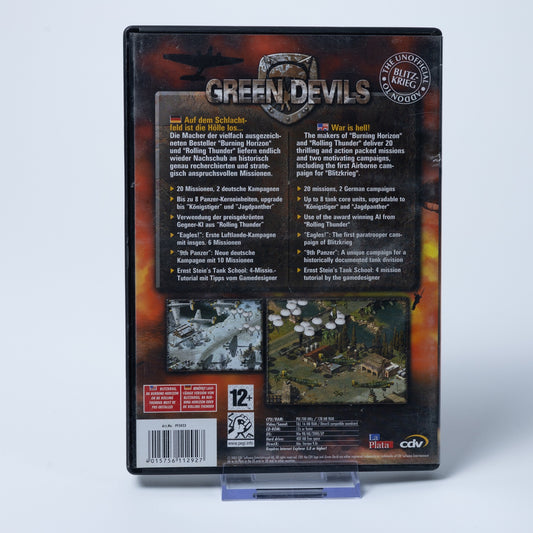 Green Devils - Unofficial Blitzkrieg Add-On - PC CD-ROM - Zustand Gut