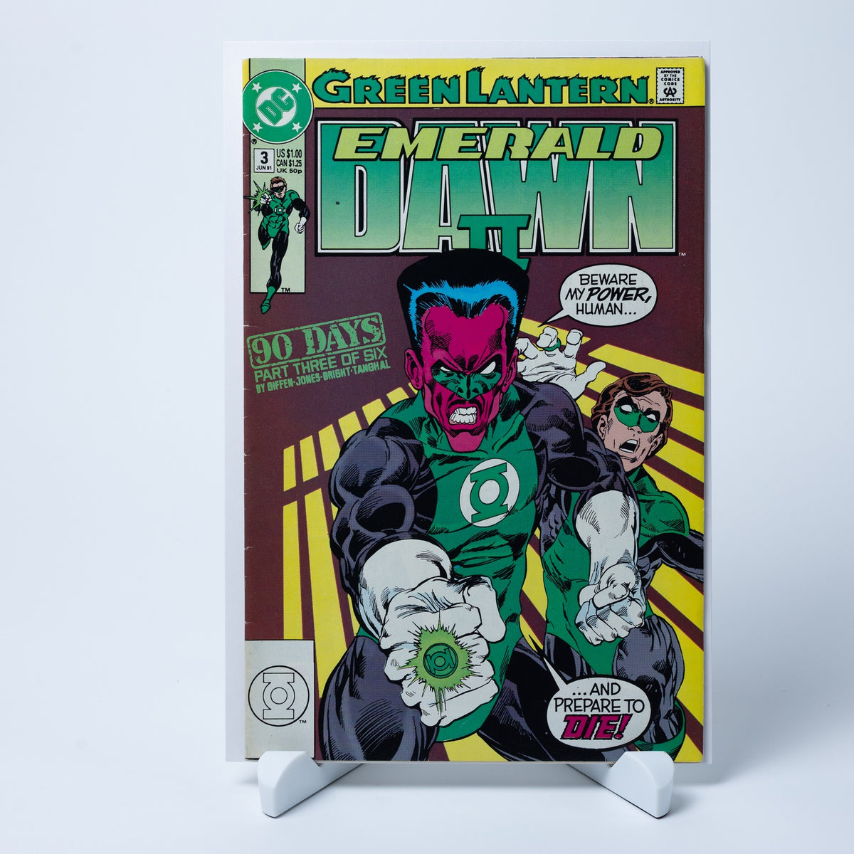 Green Lantern Emerald Dawn II - Comic #3 (Jun 91) - 90 Days (3/6) - EN - Z 1-2