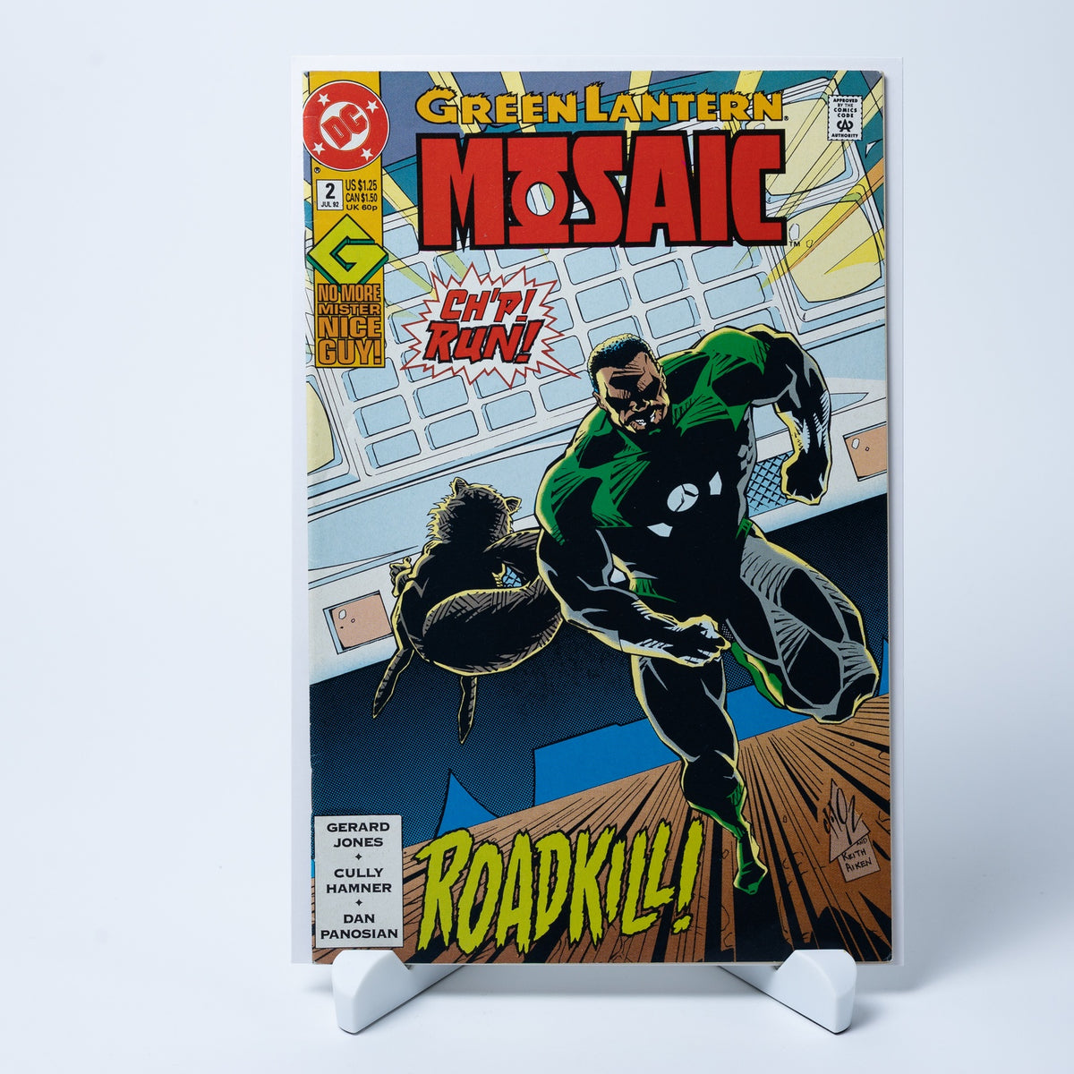 Green Lantern Mosaic - Comic #2 (Jul 92) - Roadkill - Englisch - Z 1