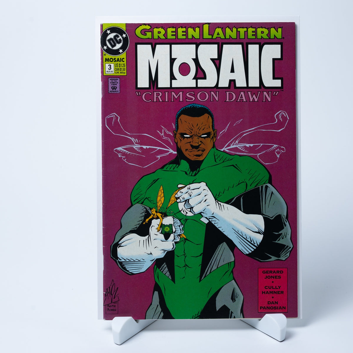 Green Lantern Mosaic - Comic #3 (Aug 92) - Crimson Dawn - Englisch - Z 1
