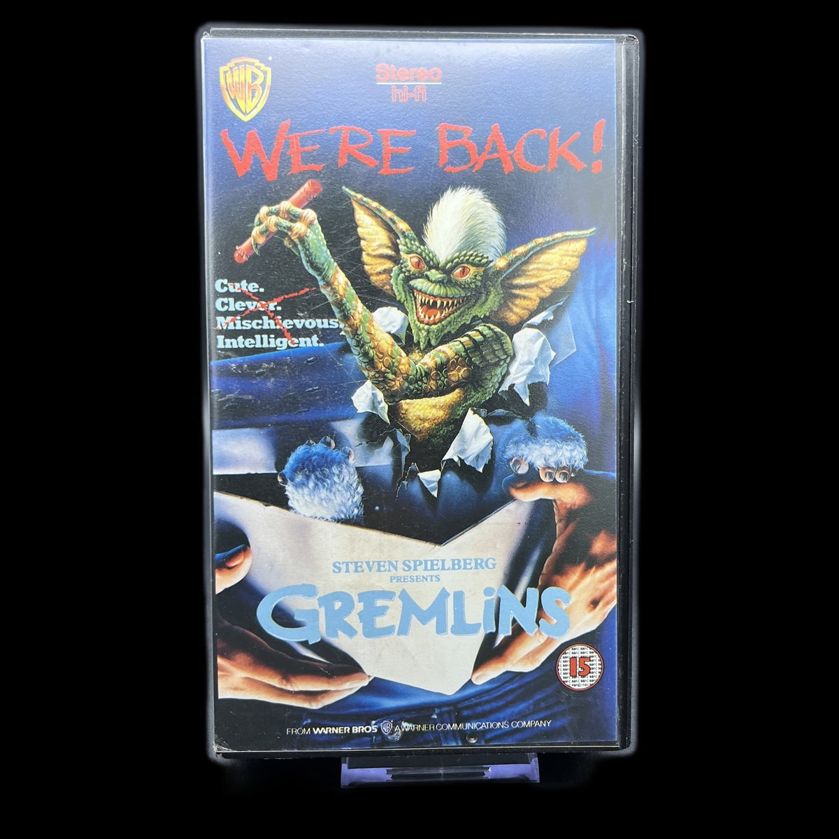 Gremlins - Warner Home Video Veröffentlichung - Horror - PAL - VHS - Gebraucht