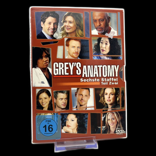 Greys Anatomy - 3-Disc Set - 6. Staffel - Erweiterte Szenen - DVD - Gebraucht