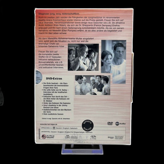 Greys Anatomy - 2. Staffel - Greys Anatomy - 8-Disc-Set - DVD - Gebraucht