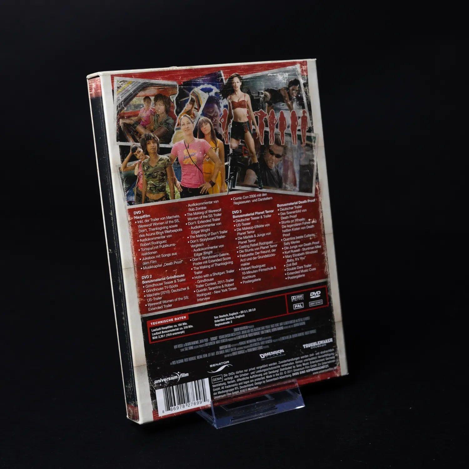 grindhouse-death-proof-planet-terror-dvd-im-pappschuber-top-zustand-3 - Utopia Collectibles