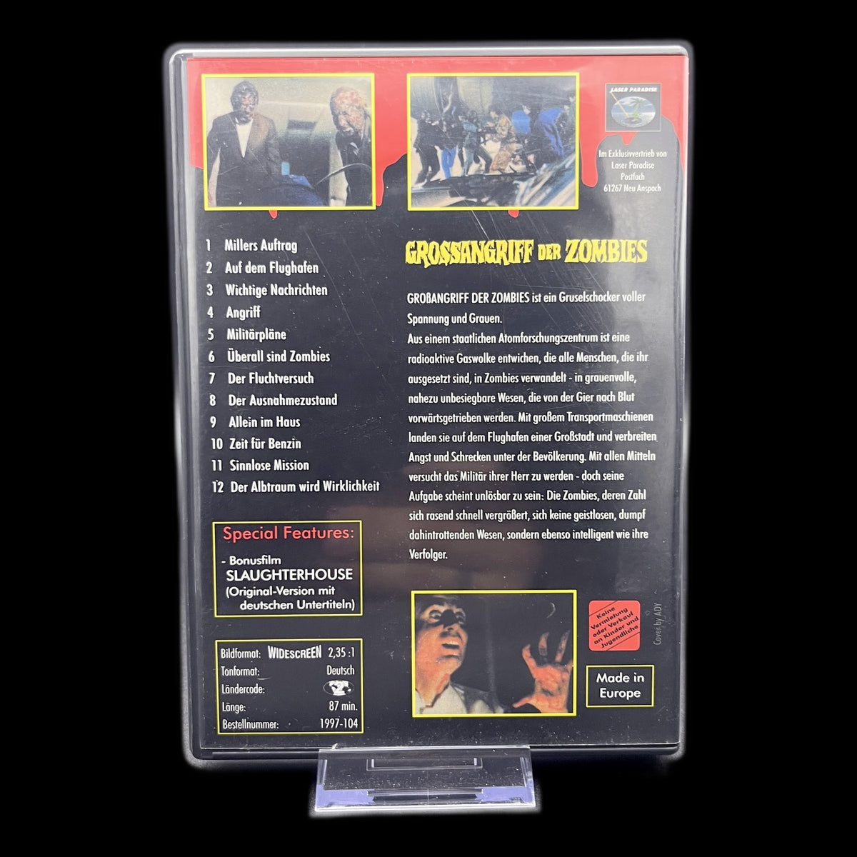 Grossangriff der Zombies - Red Edition - DVD - Horror - Film - Gebraucht