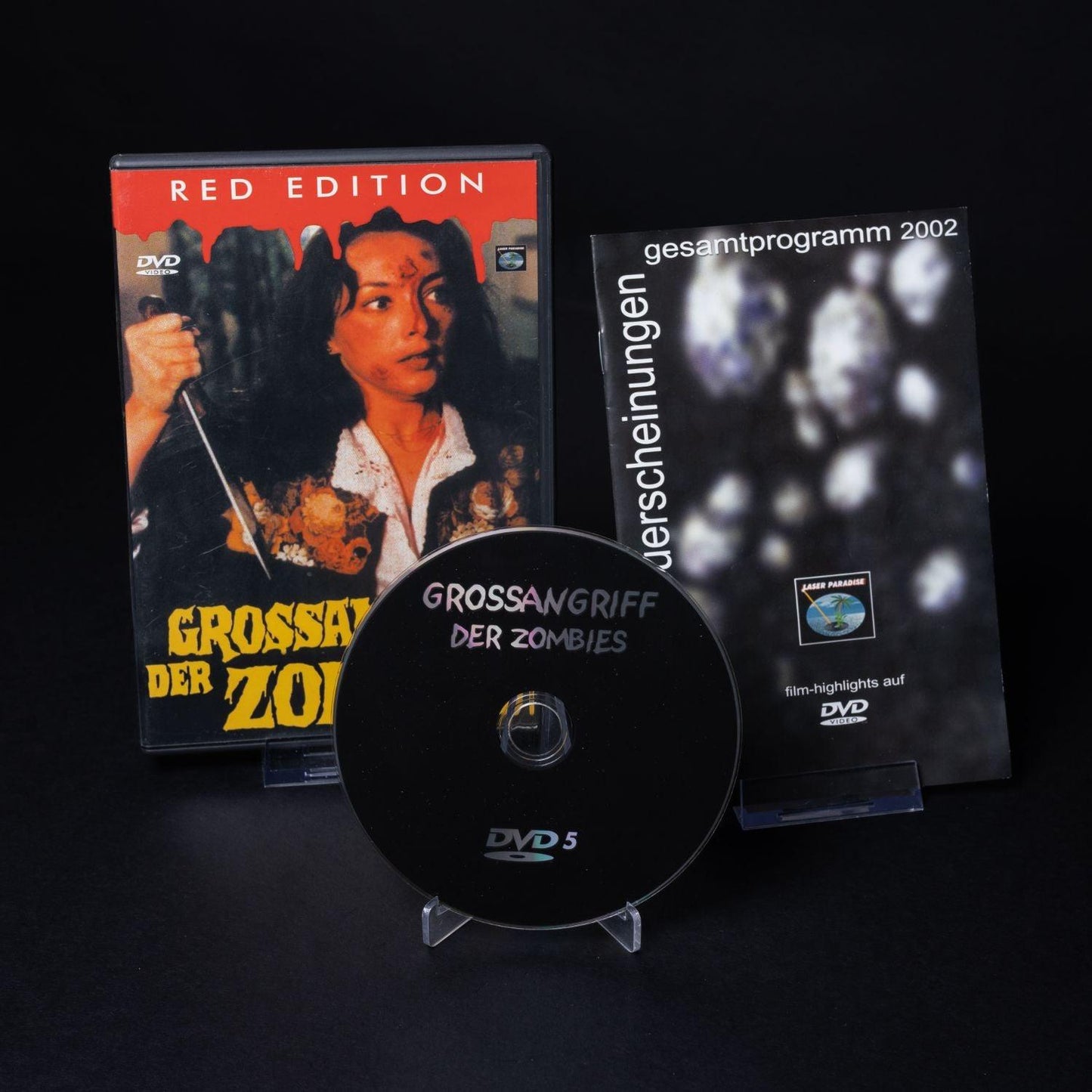 Grossangriff der Zombies - Red Edition DVD - mit Laser Paradise Katalog 2002