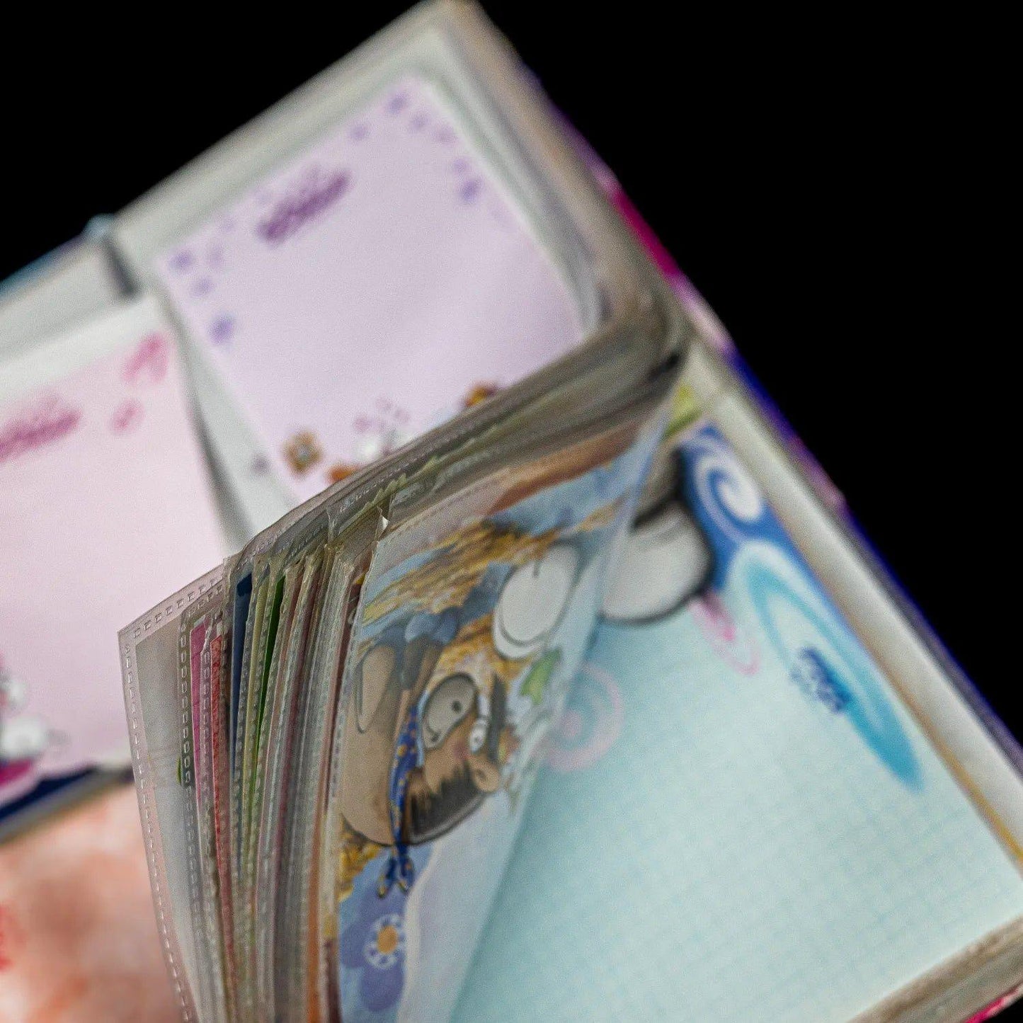 Große Diddl Sammlung - Ordner mit Diddl-Blättern + Postkarten + Notizseiten