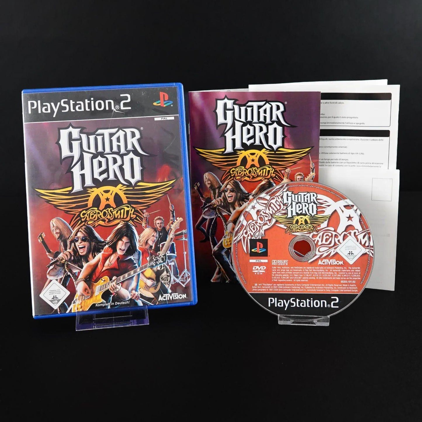 Guitar Hero: Aerosmith - Spiel für Playsation 2 PS2 - CiB - Deutsch - Gebraucht