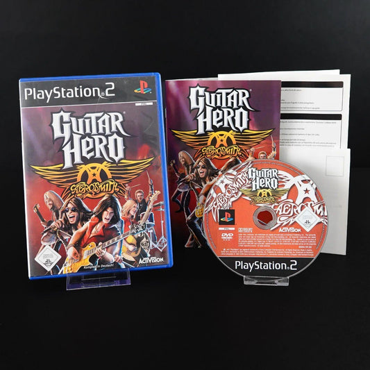 Guitar Hero: Aerosmith - Spiel für Playsation 2 PS2 - CiB - Deutsch - Gebraucht
