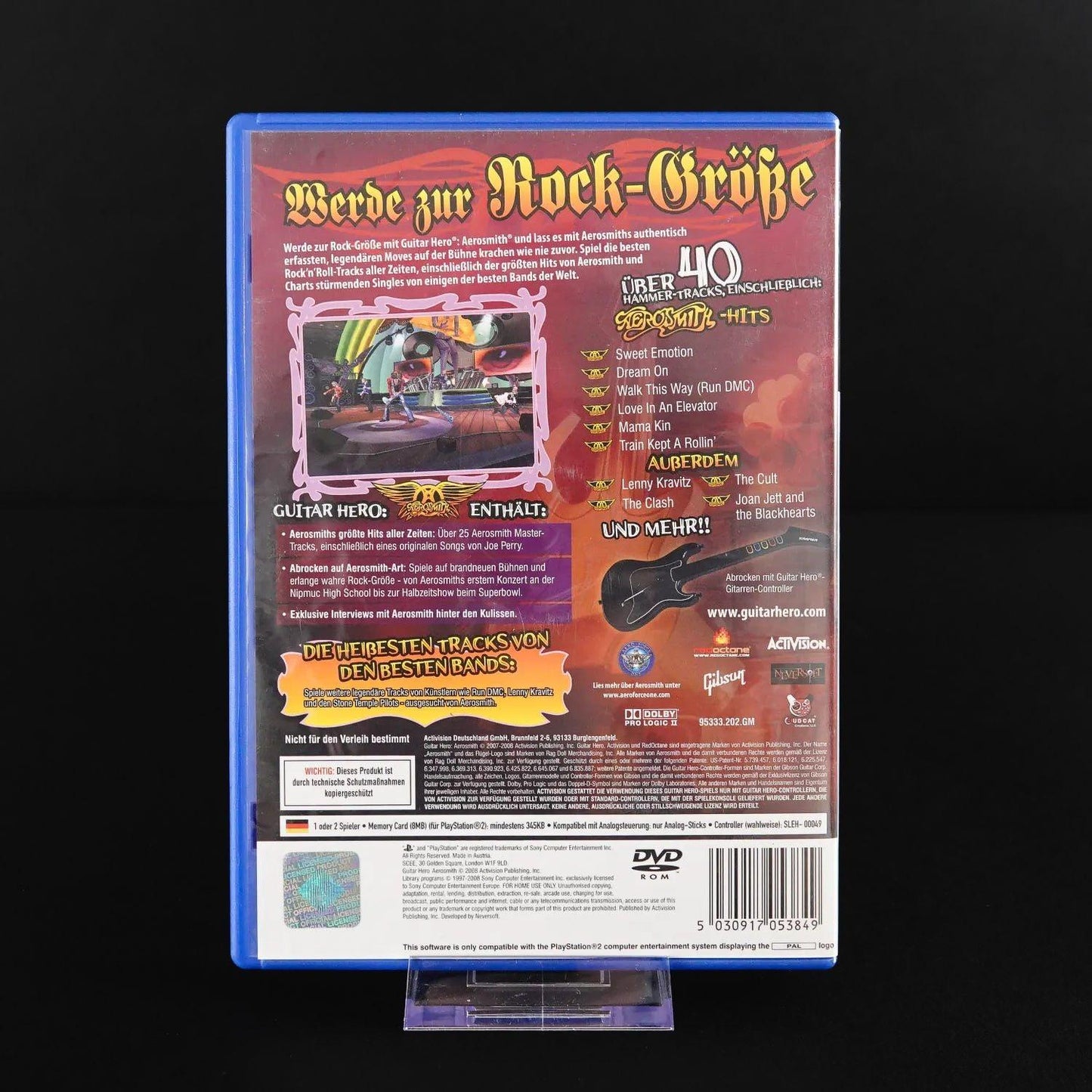 Guitar Hero: Aerosmith - Spiel für Playsation 2 PS2 - CiB - Deutsch - Gebraucht