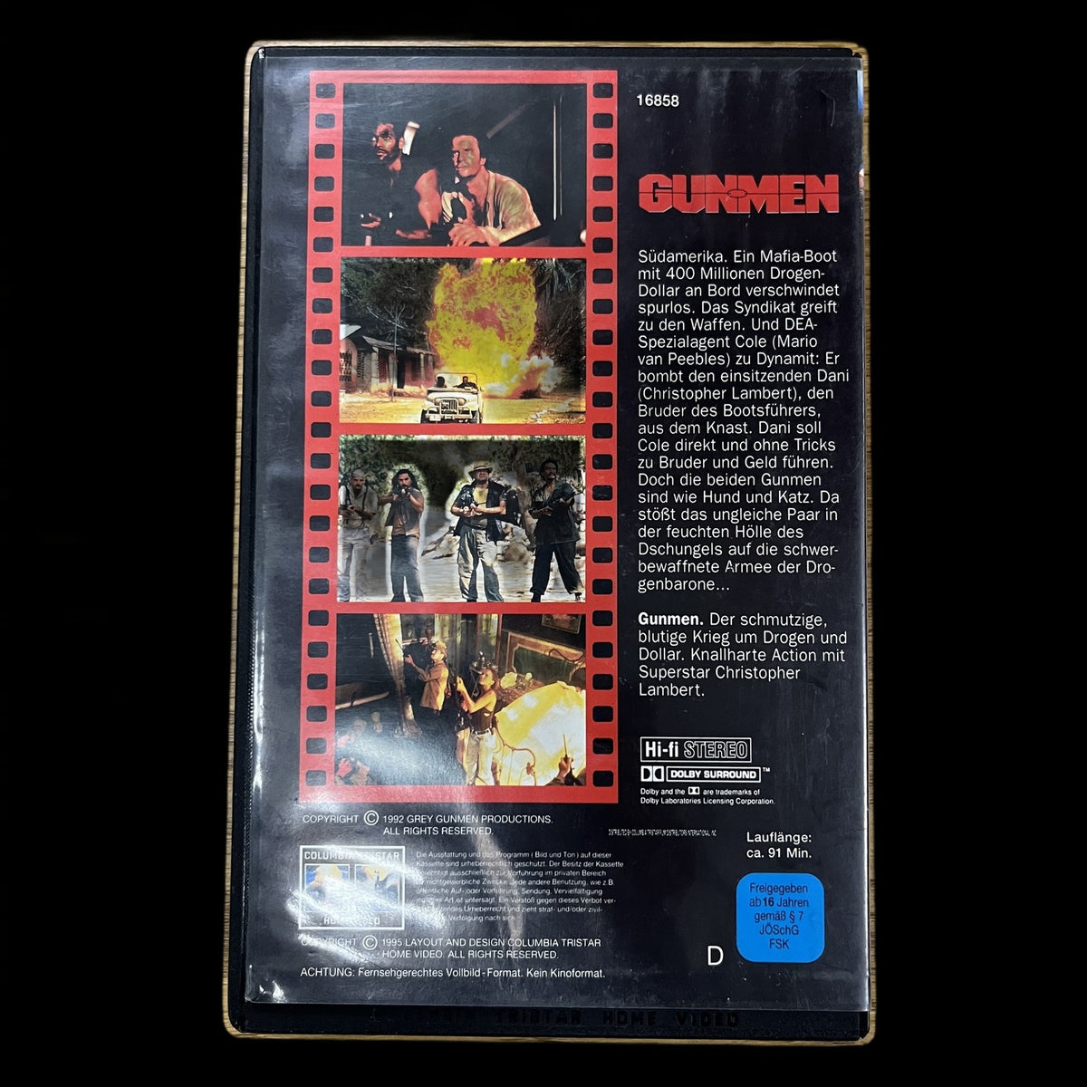 Gunmen - Action - Buddy - Ch. Lambert - M. Van Peebles - PAL - Gebraucht