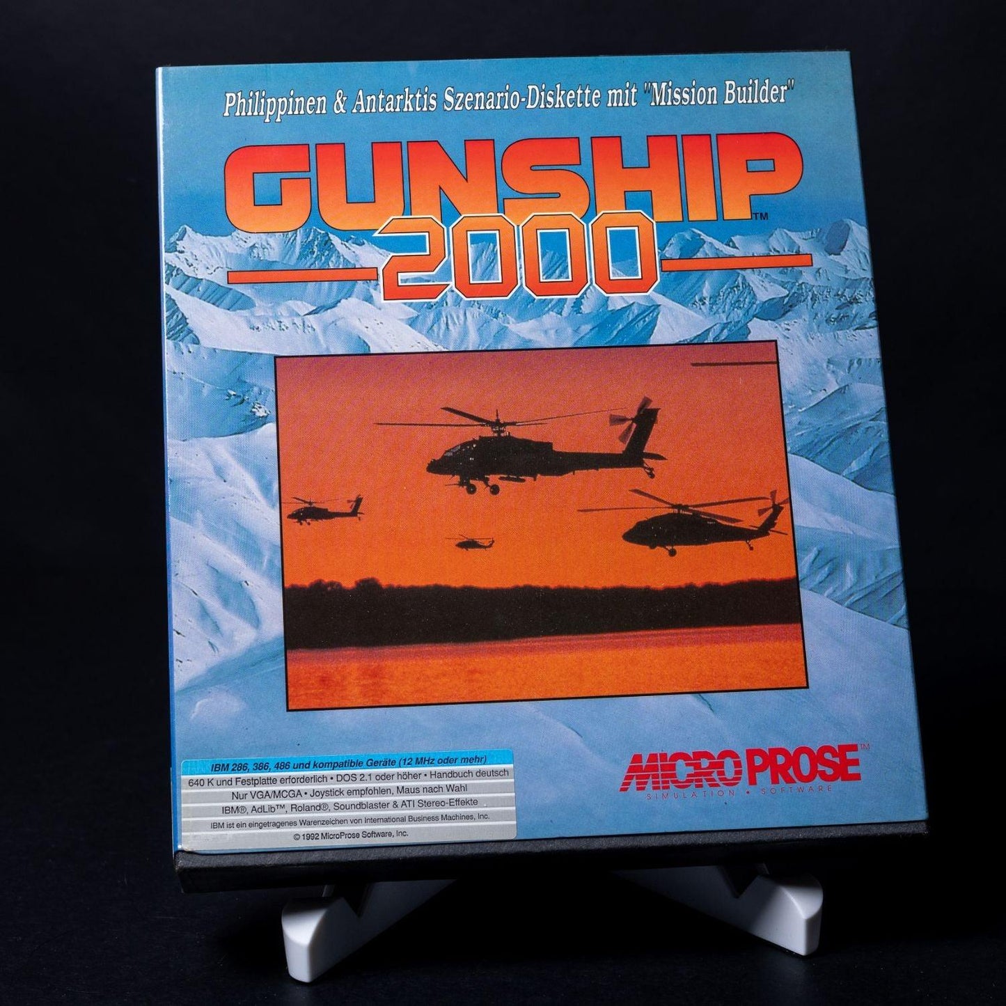 gunship-2000-add-on-pc-ibm-ms-dos-2x-big-box-cib-zustand-sehr-gut-2 - Utopia Collectibles