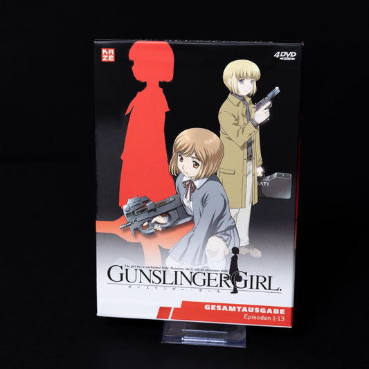 Gunslinger Girl - 4x DVD Box - Gesamtausgabe Episoden 1-13 - Deutsche Dub & Sub