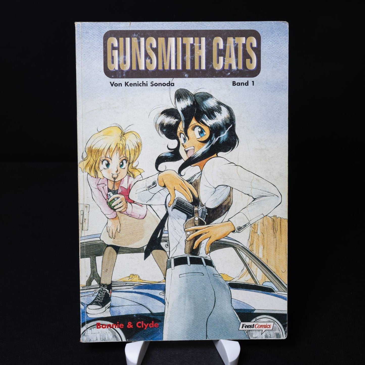 gunsmith-cats-manga-band-1-bonnie-clyde-kenichi-sonoda-deutsch-gebraucht-1 - Utopia Collectibles