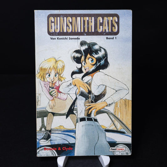 gunsmith-cats-manga-band-1-bonnie-clyde-kenichi-sonoda-deutsch-gebraucht-1 - Utopia Collectibles