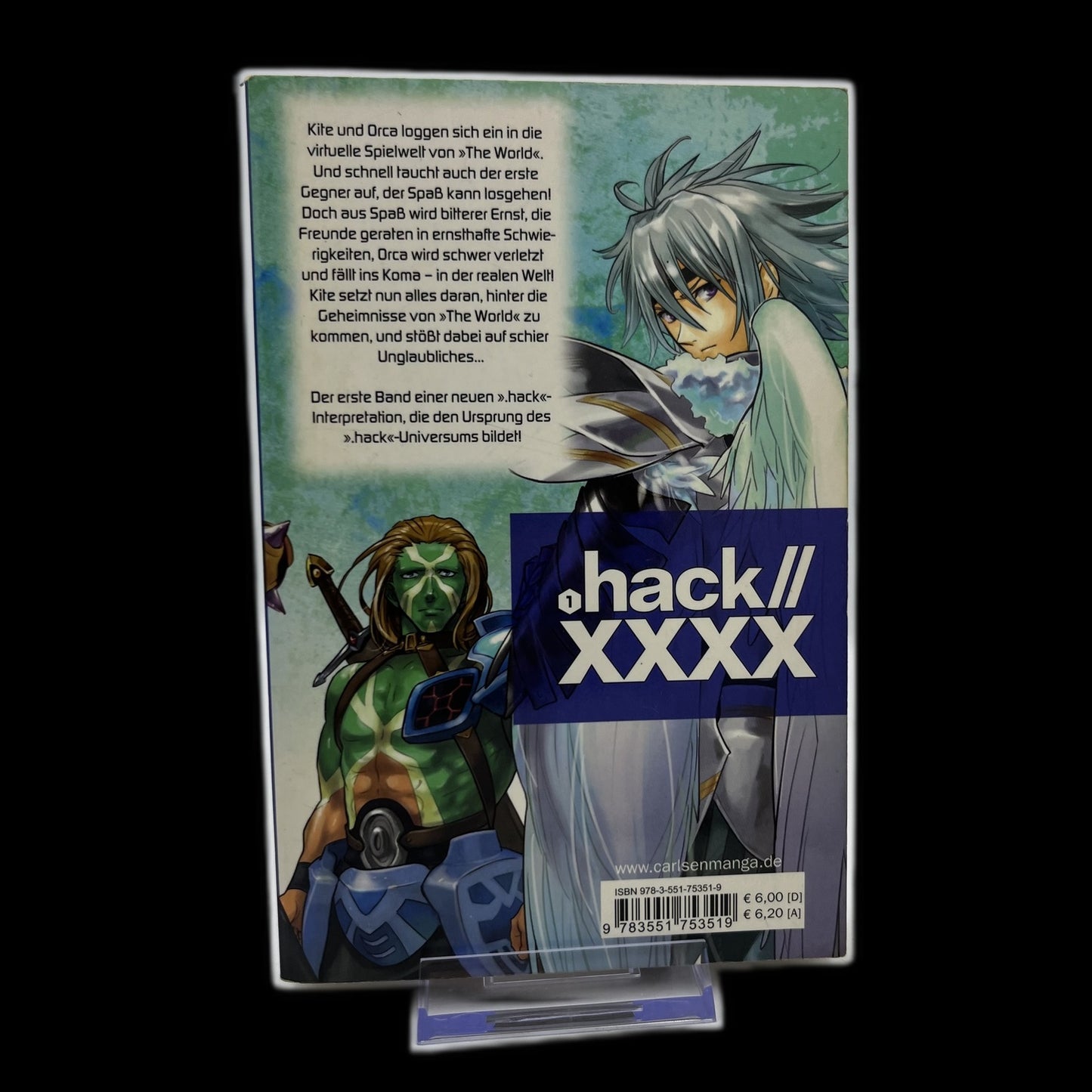 hack//XXXX - Band 1 - Carlsen Manga - Deutsch - Sehr gut