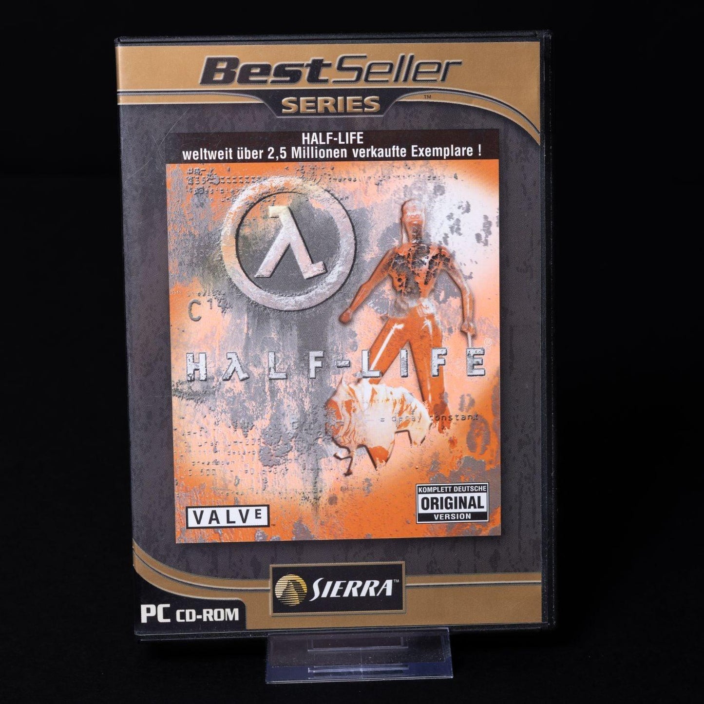 Half Life - PC CD-ROM Spiel - Deutsch - Zustand Sehr Gut