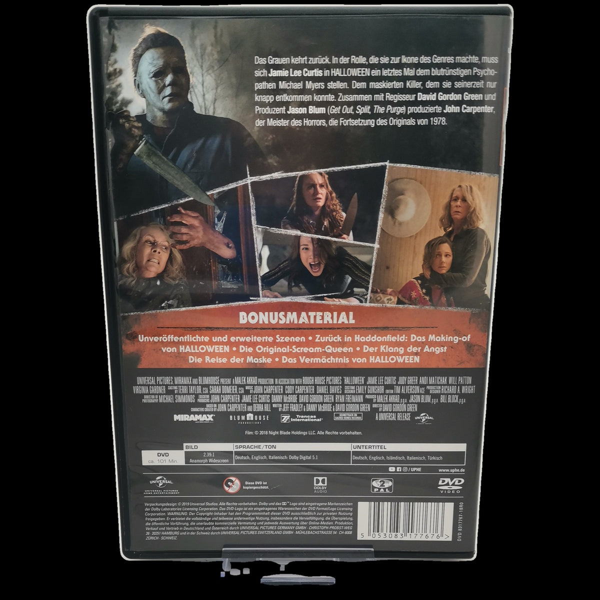 Halloween - Bonusmaterial enthalten - Horror - DVD - Film - Sehr gut