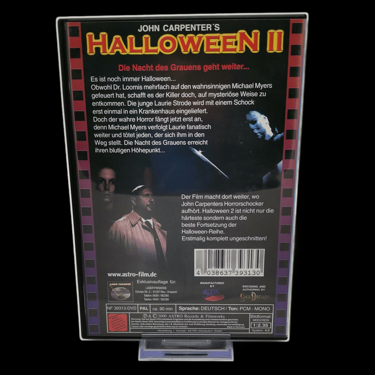 Halloween II - Ungeschnitten - Kult-Klassiker - DVD - Horror - Film - Sehr gut