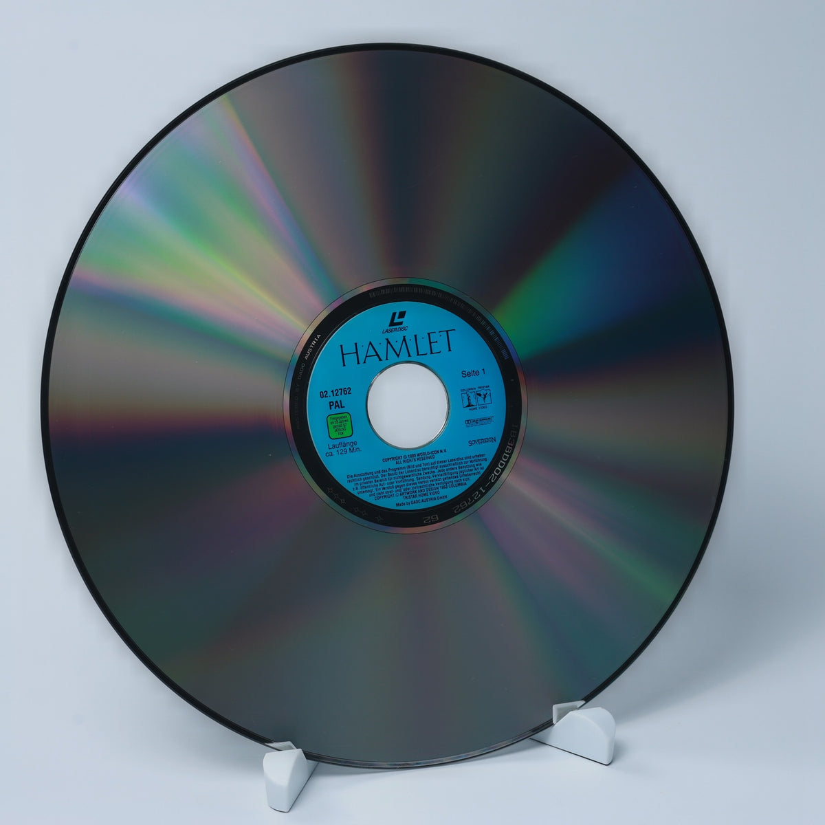 Hamlet (1993) - Mel Gibson - Franco Zeffirelli - LaserDisc - Zustand Sehr Gut