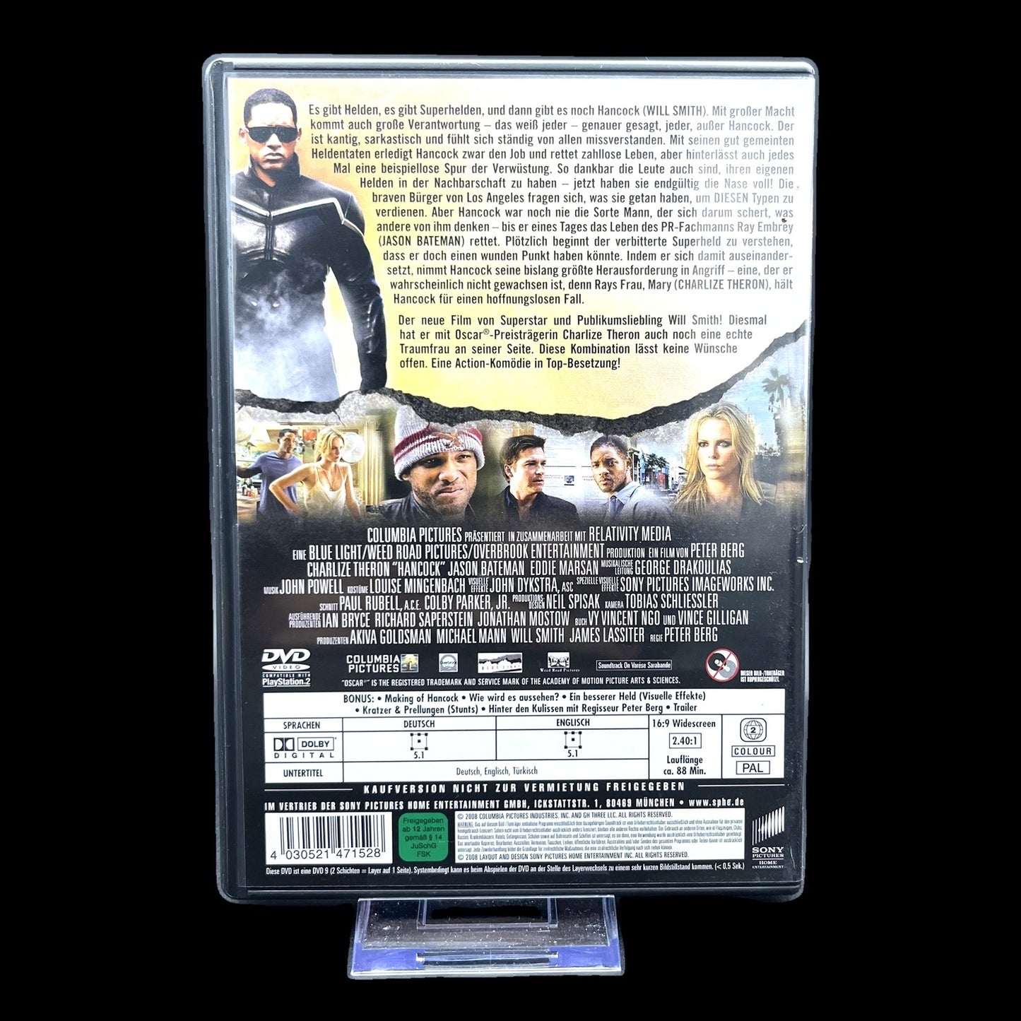 Hancock - Original DVD - Action - DVD - Superhelden - Film - Gebraucht