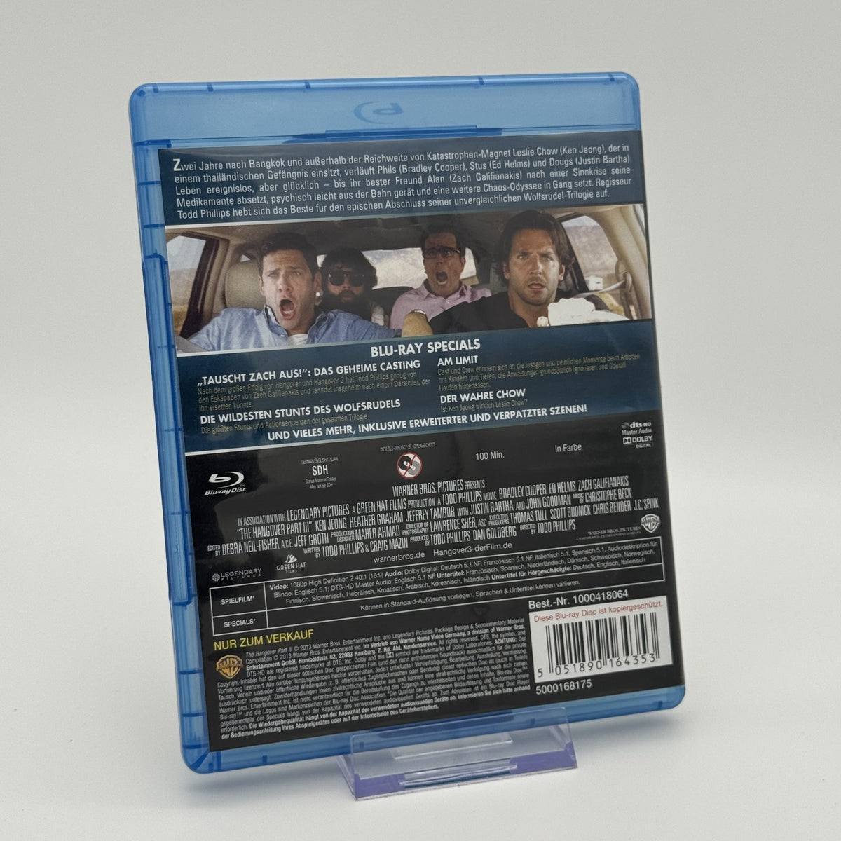 Hangover 3 - Mit Digital Copy Flyer - Blu-Ray - Film - Zustand Sehr Gut
