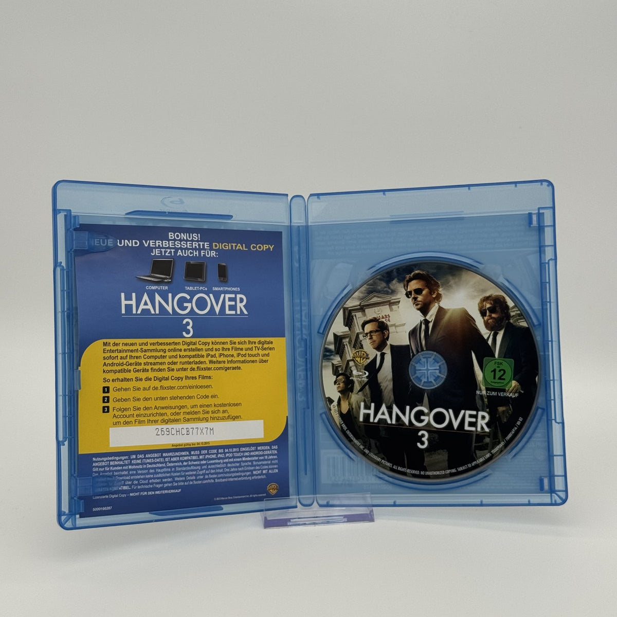 Hangover 3 - Mit Digital Copy Flyer - Blu-Ray - Film - Zustand Sehr Gut