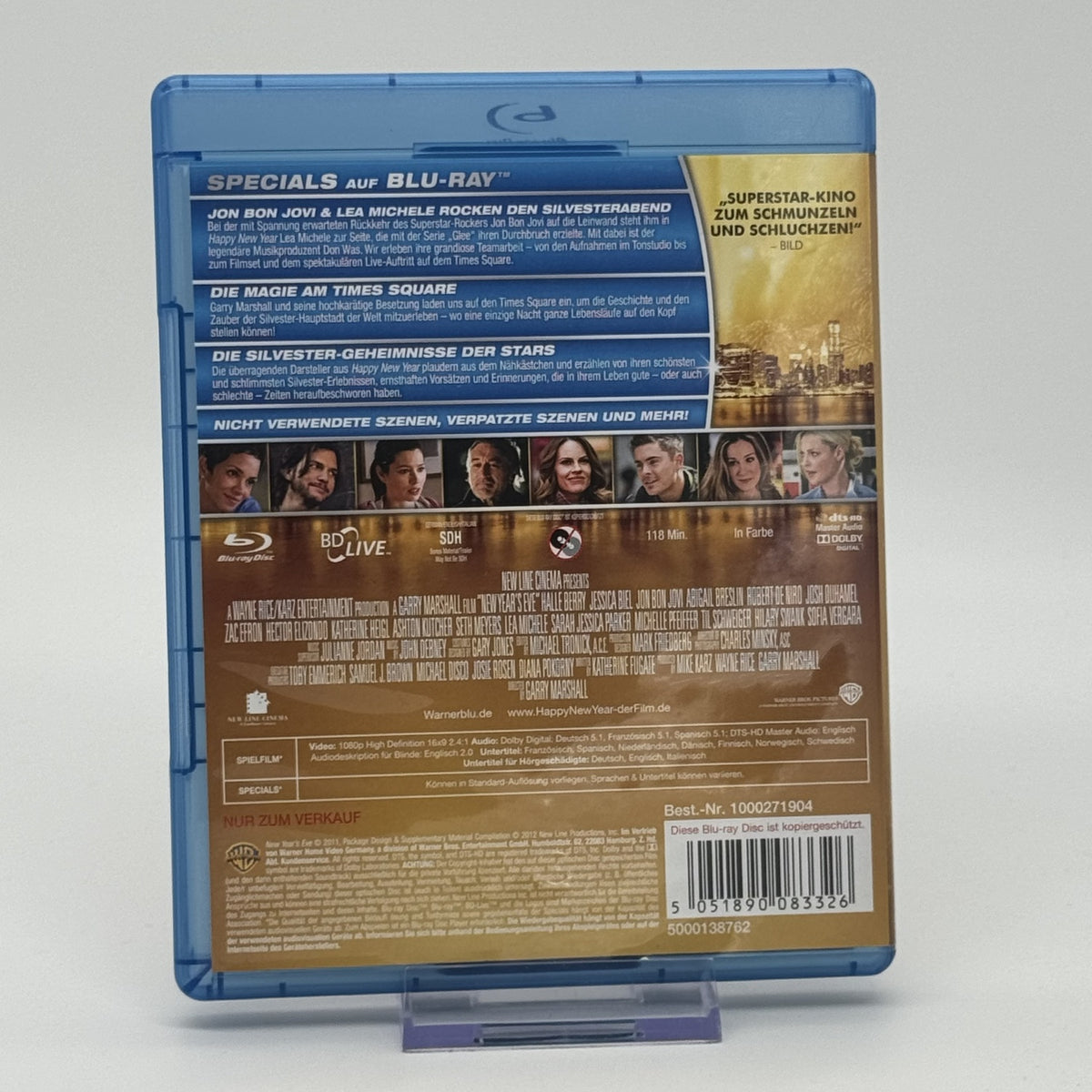 Happy New Year - Blu-Ray - Regie: Garry Marshall - Film - Zustand Sehr Gut