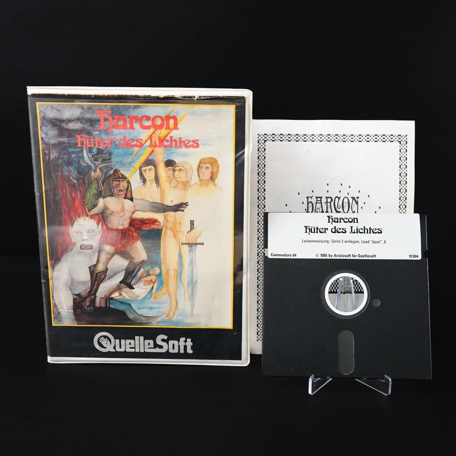 harcon-hueter-des-lichtes-commodore-64-c64-disc-cib-mit-anleitung-deutsch-1 - Utopia Collectibles