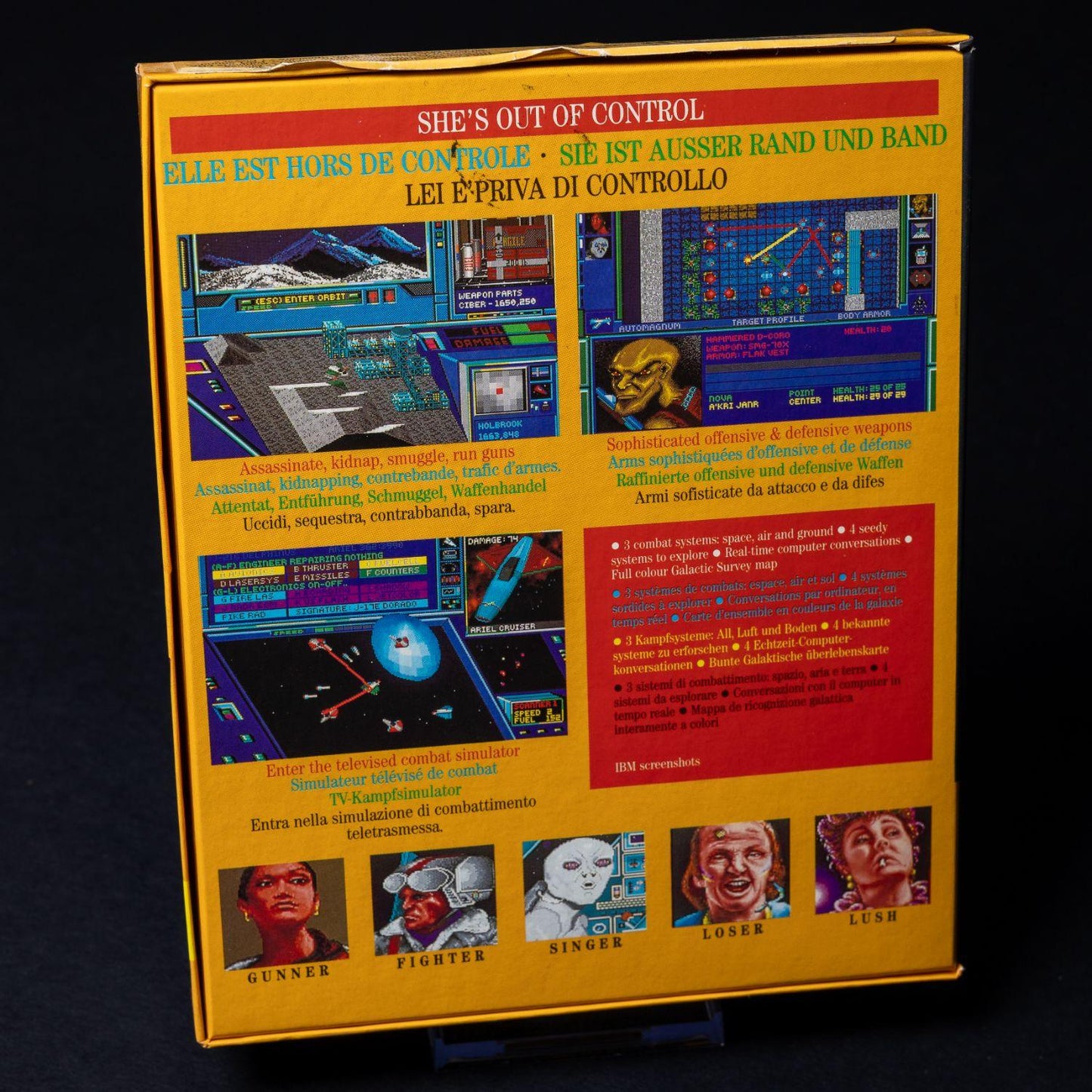 Hard Nova - PC IBM / MS-DOS Spiel 3,5'' - Big Box CiB Komplett - Sammlerzustand