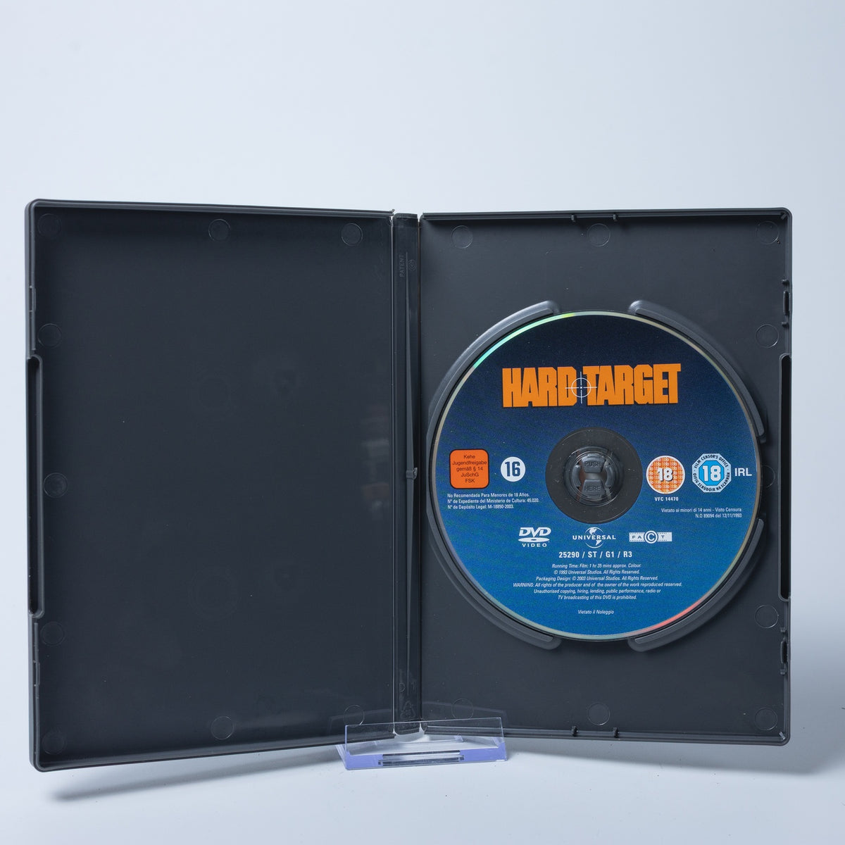 Hard Target - Mit Jean-Claude Van Damme - Regie John Woo - DVD - Gebraucht