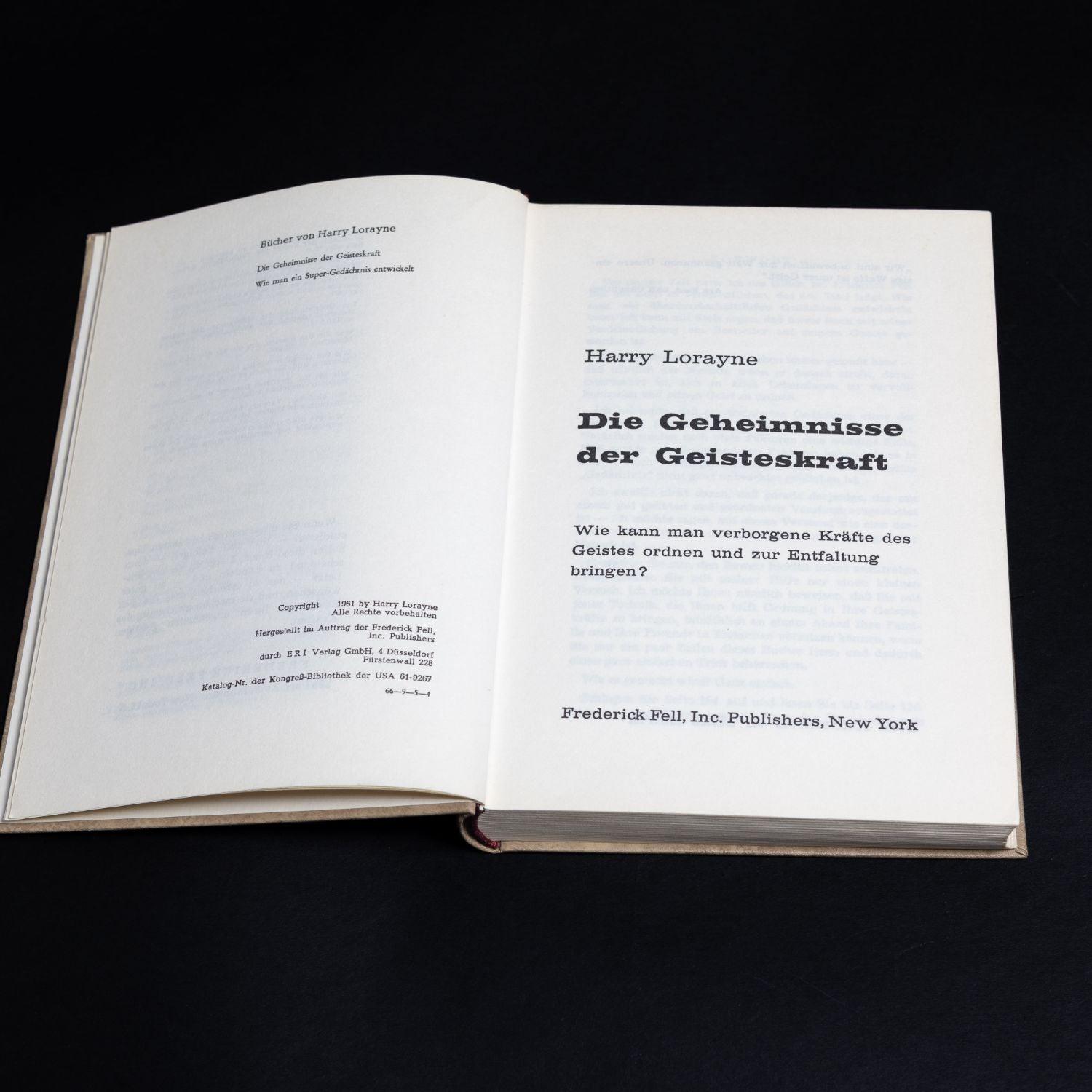 harry-lorayne-die-geheimnisse-der-geisteskraft-gebundenes-buch-top-zustand-3 - Utopia Collectibles