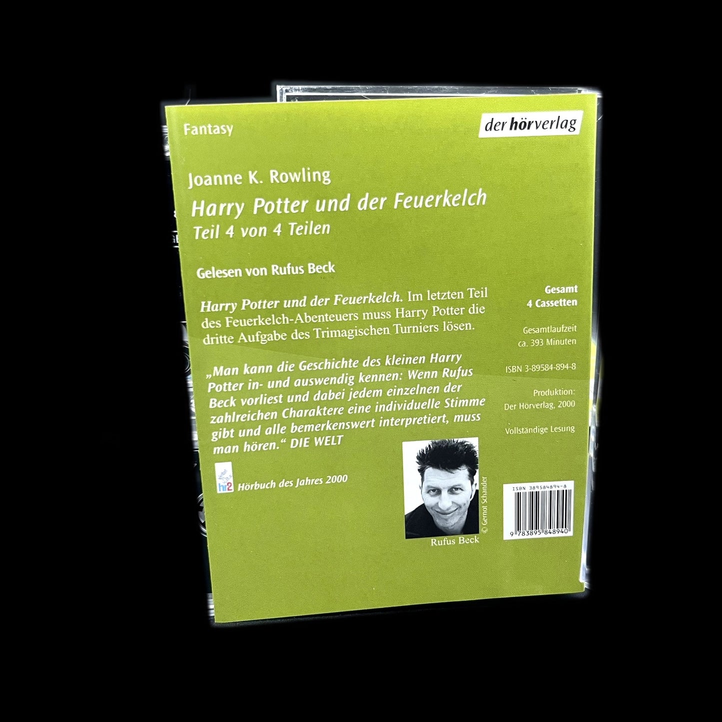 Harry Potter und der Feuerkelch - Joanne K. Rowling - Kassette - Gebraucht