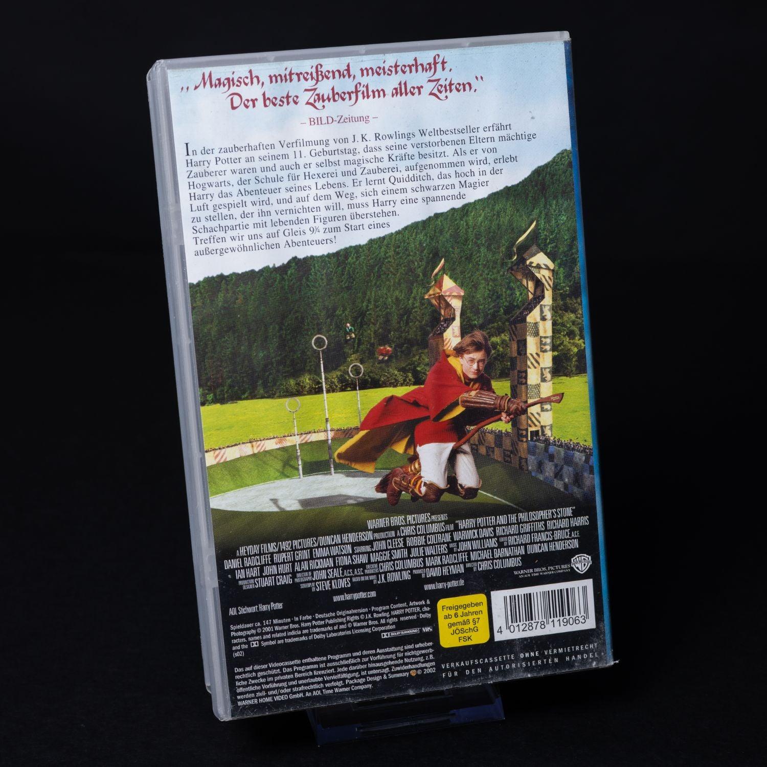 harry-potter-und-der-stein-der-weisen-vhs-mit-original-kino-flyer-deutsch-3 - Utopia Collectibles