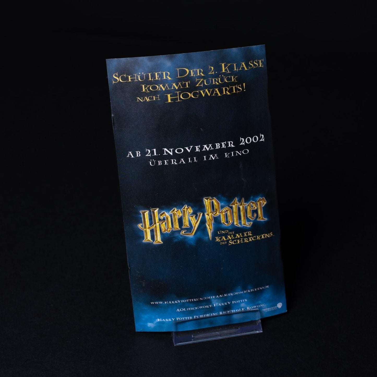 harry-potter-und-der-stein-der-weisen-vhs-mit-original-kino-flyer-deutsch-5 - Utopia Collectibles