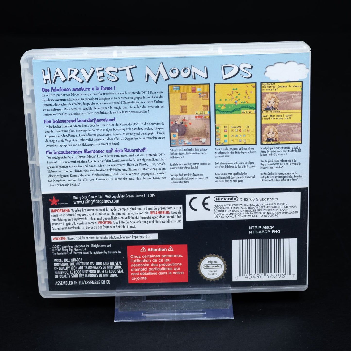 Harvest Moon DS - Nintendo DS Spiel - CiB mit Anleitung - Zustand Sehr Gut