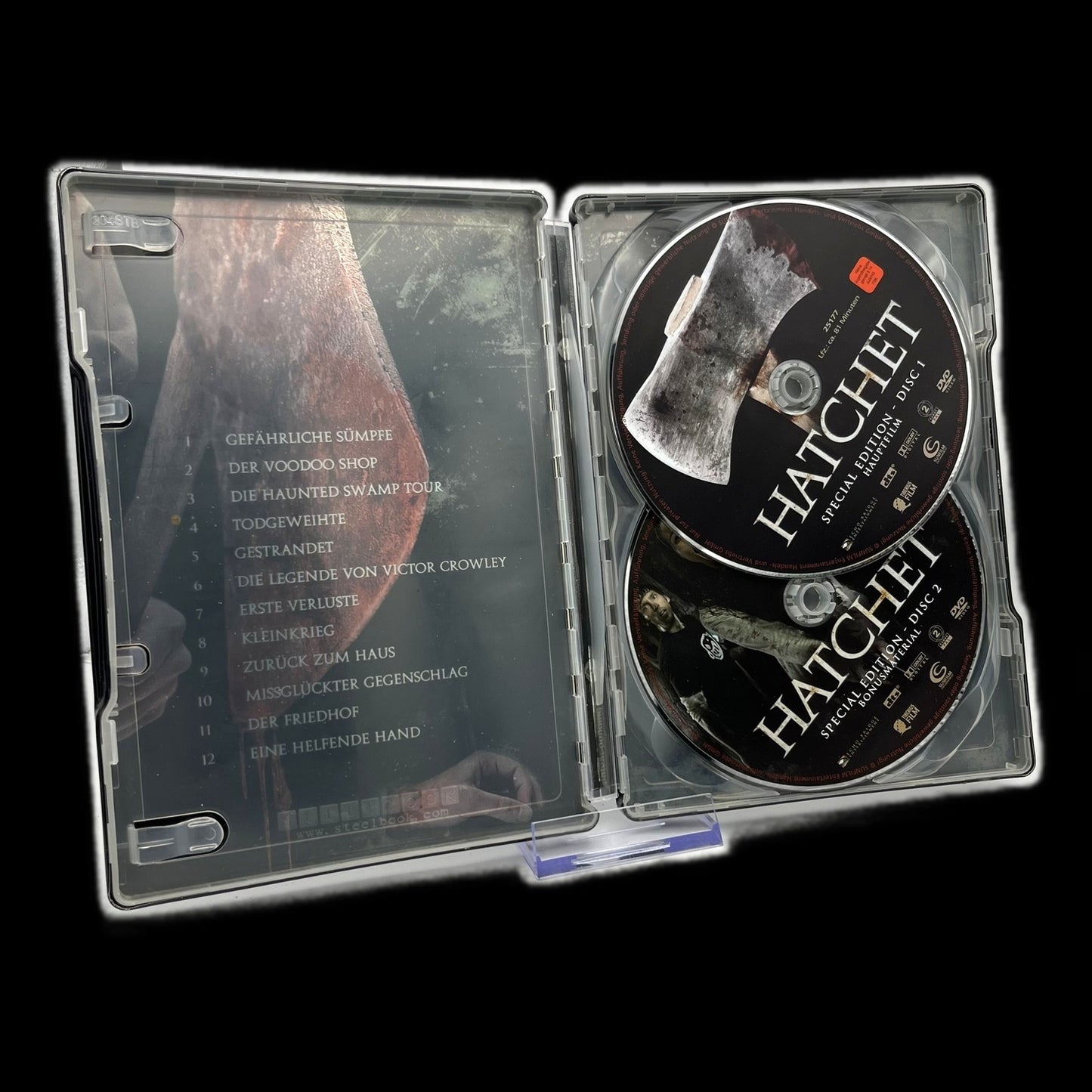 Hatchet - 2-DVD Special Edition - Steelbook - Slasher-Stars - DVD - Gebraucht