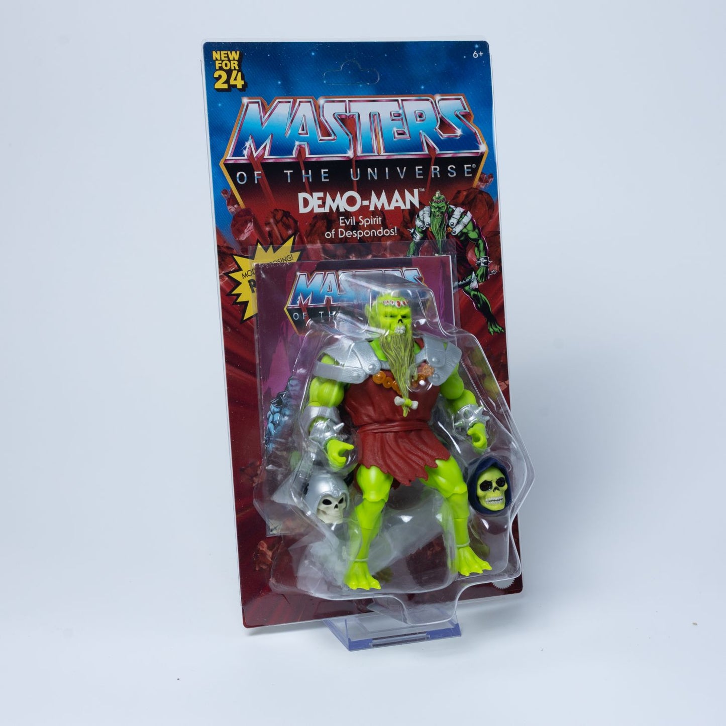 He-Man / MOTU 2023 - Demo-Man Action Figur - HTM95-9993 - Neu & Sealed / OVP
