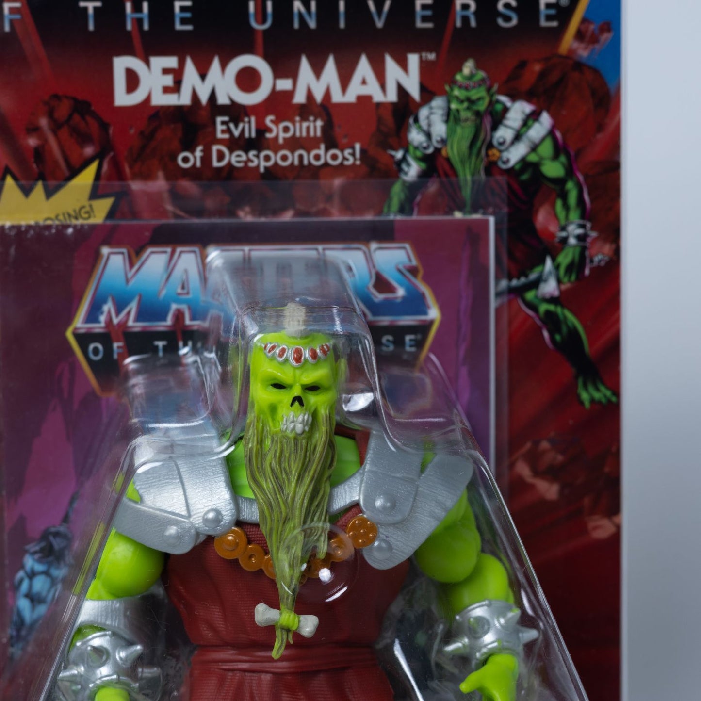 He-Man / MOTU 2023 - Demo-Man Action Figur - HTM95-9993 - Neu & Sealed / OVP