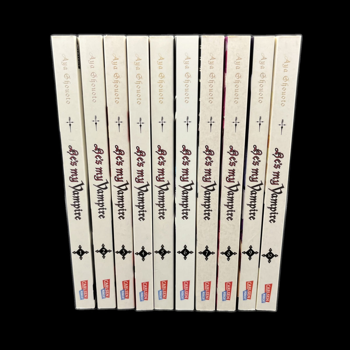 He's my Vampire - Band 1-10 - Carlsen Manga - Deutsch - Aya Shouoto - Mystery