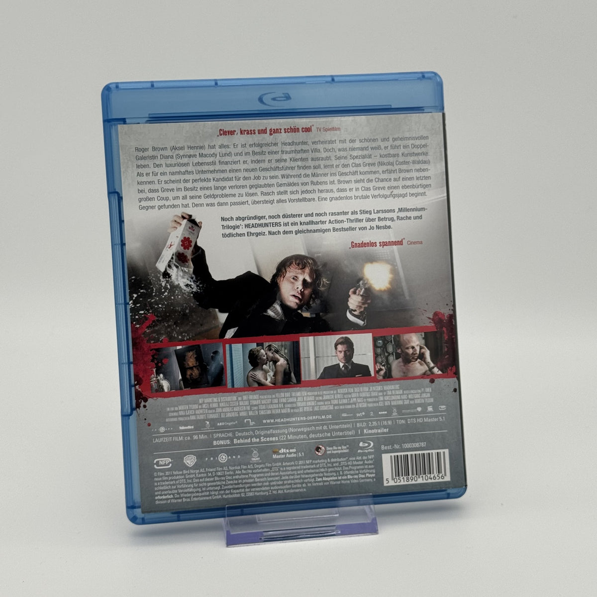 Headhunters - Flyer Enthalten - Blu-Ray - Morten Tyldum - Zustand Sehr Gut