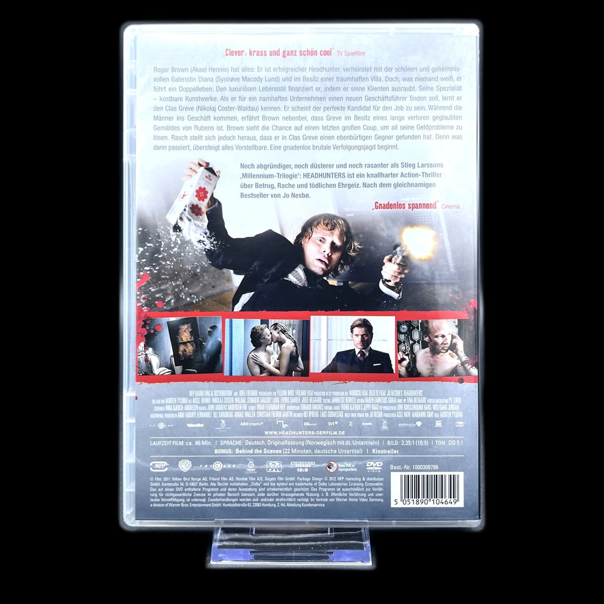 Headhunters - Jo Nesbø - Thriller & Mystery - DVD - Ermittlung - Gebraucht