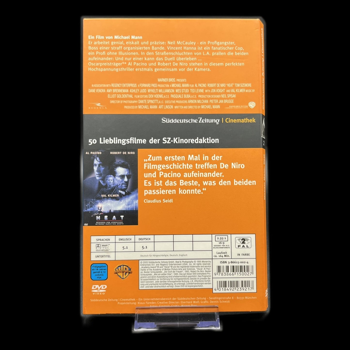Heat - Süddeutsche Zeitung Cinemathek Edition - Action - DVD - Film - Gebraucht