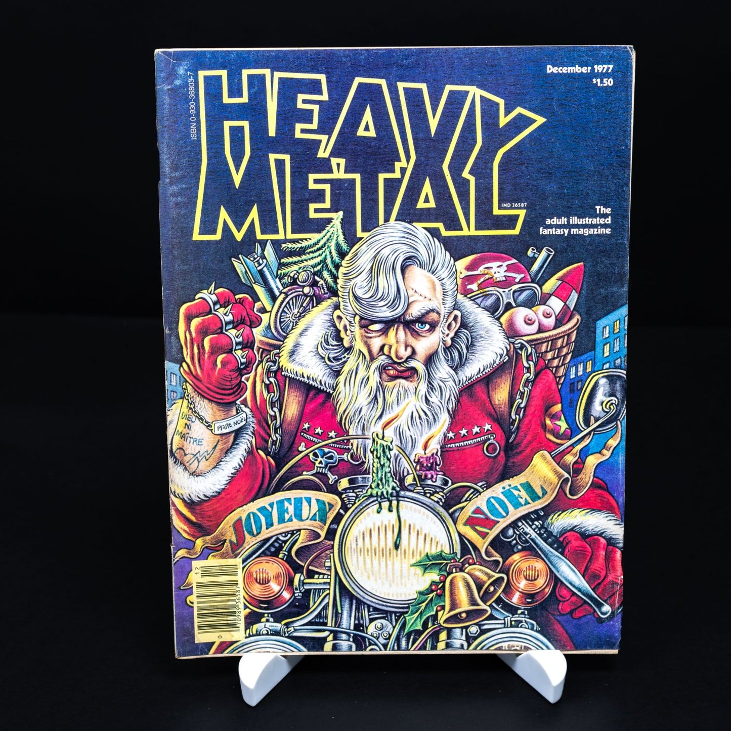 Heavy Metal - Vintage Comic / Fantasy Magazin - Dezember 1977 - Zustand Z 2-3