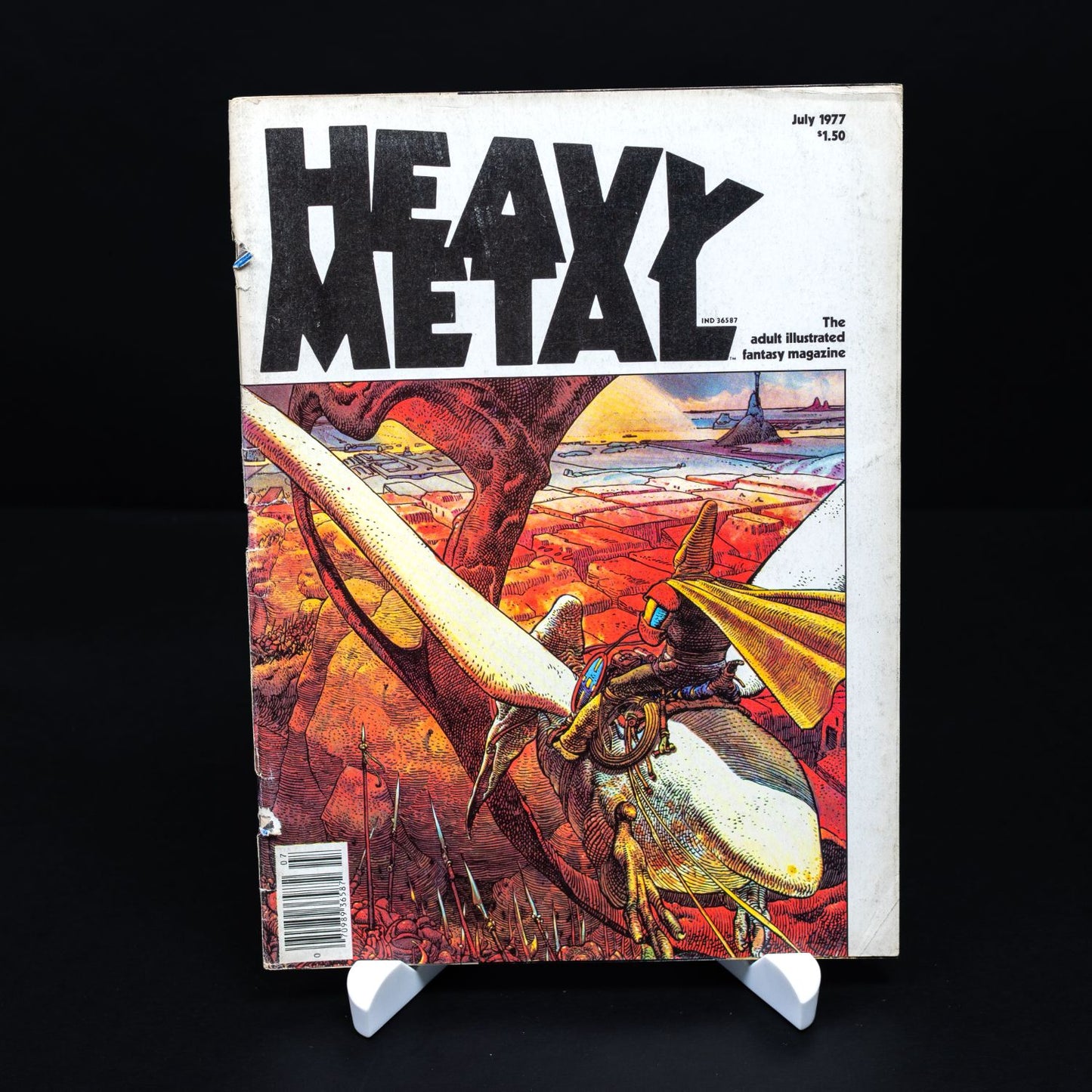 Heavy Metal - Vintage Comic / Fantasy Magazin - Juli 1977 - Zustand Z 3