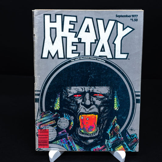 Heavy Metal - Vintage Comic / Fantasy Magazin - September 1977 - Zustand Z 3
