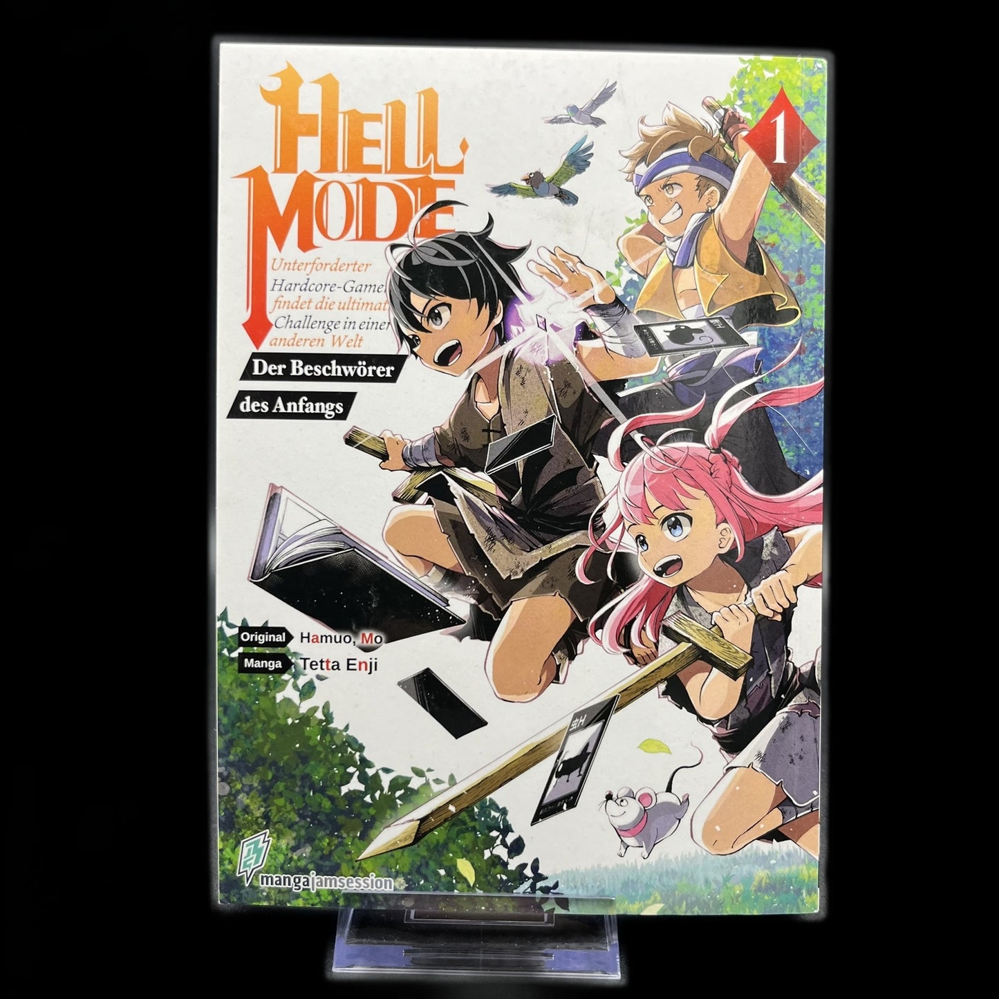 Hell Mode - Band 1-4 - manga jamsession - Deutsch - Fantasy - Schwarzweiß