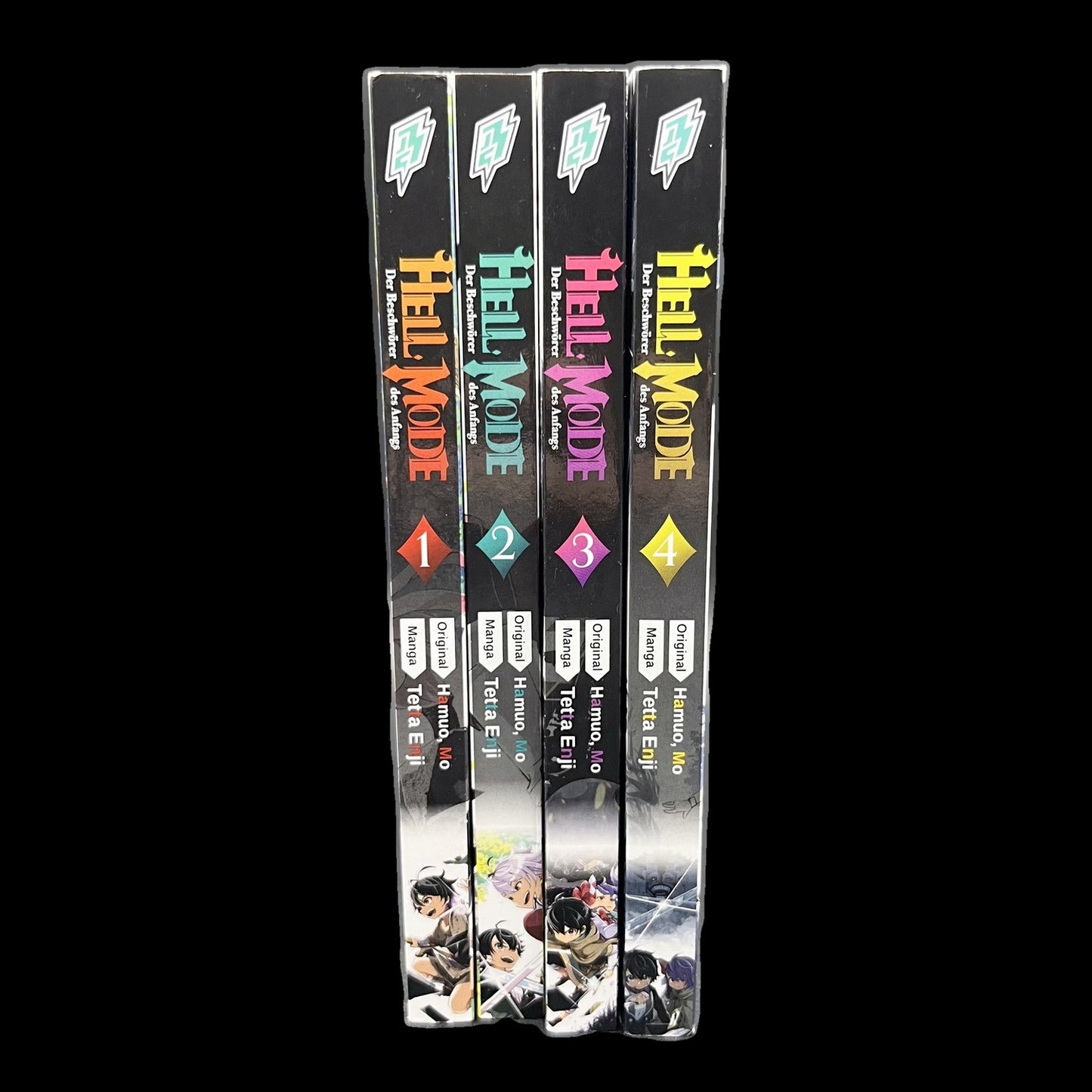 Hell Mode - Band 1-4 - manga jamsession - Deutsch - Fantasy - Schwarzweiß