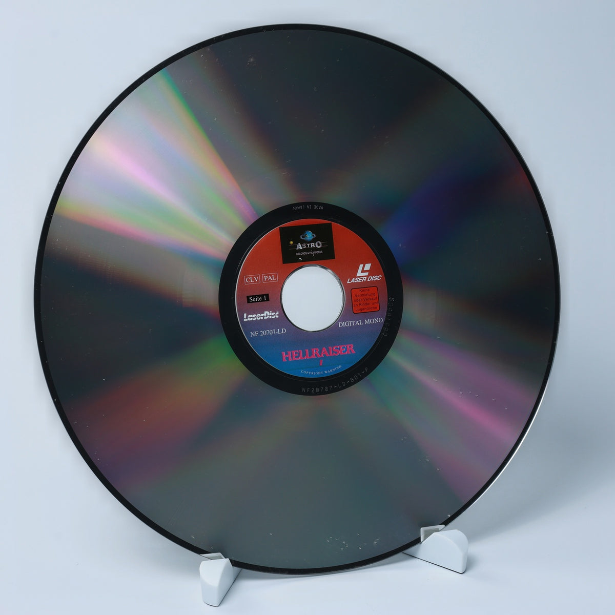 Hellraiser 1 & 2 - Limitierte Spezialedition - LaserDisc - Zustand Sehr Gut