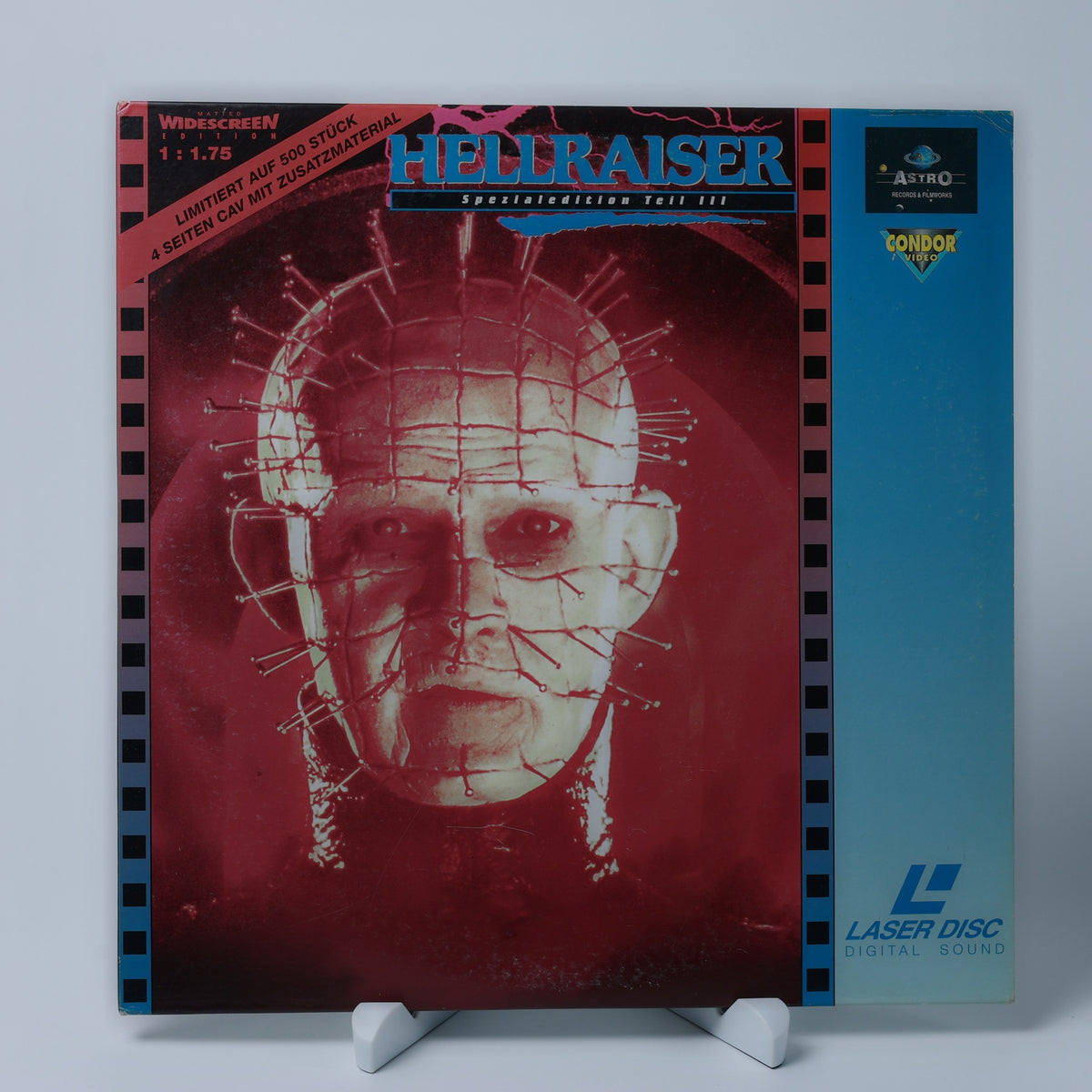 Hellraiser III - Hell on Earth - 1996 LaserDisc Limited Edition - Zustand Okay